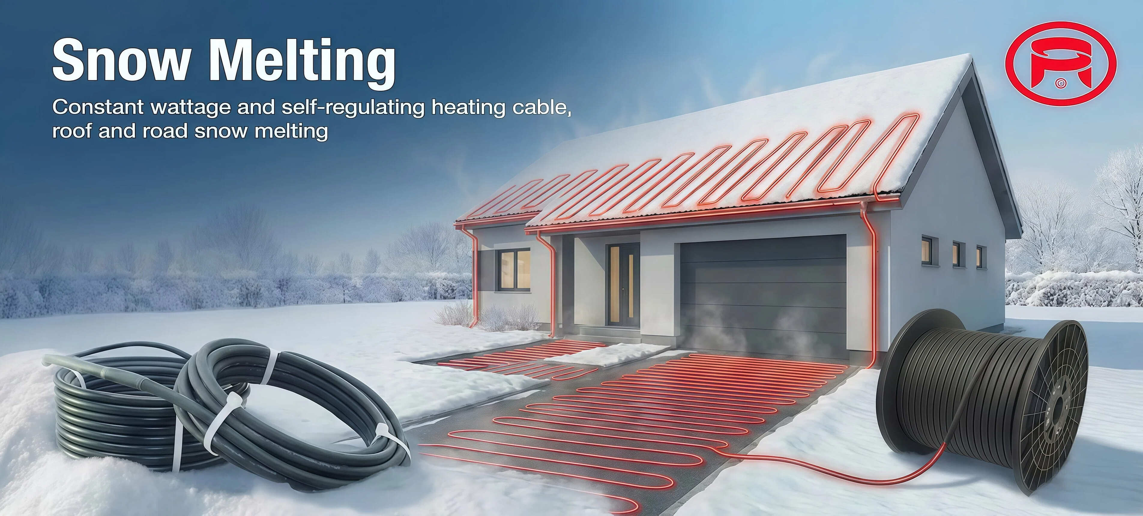 Dégivrage des toitures et des gouttières