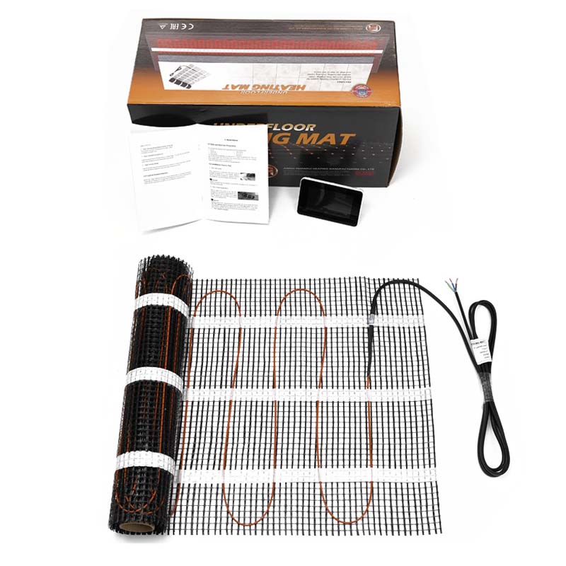 Tapis chauffant double conducteur pour sous-carrelage